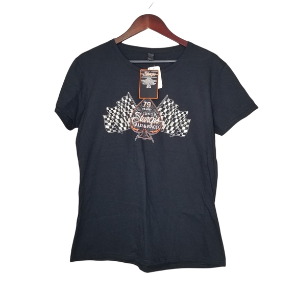 Sturgis Motorcycle 79 years Black T-shirt - Picture 2 of 10